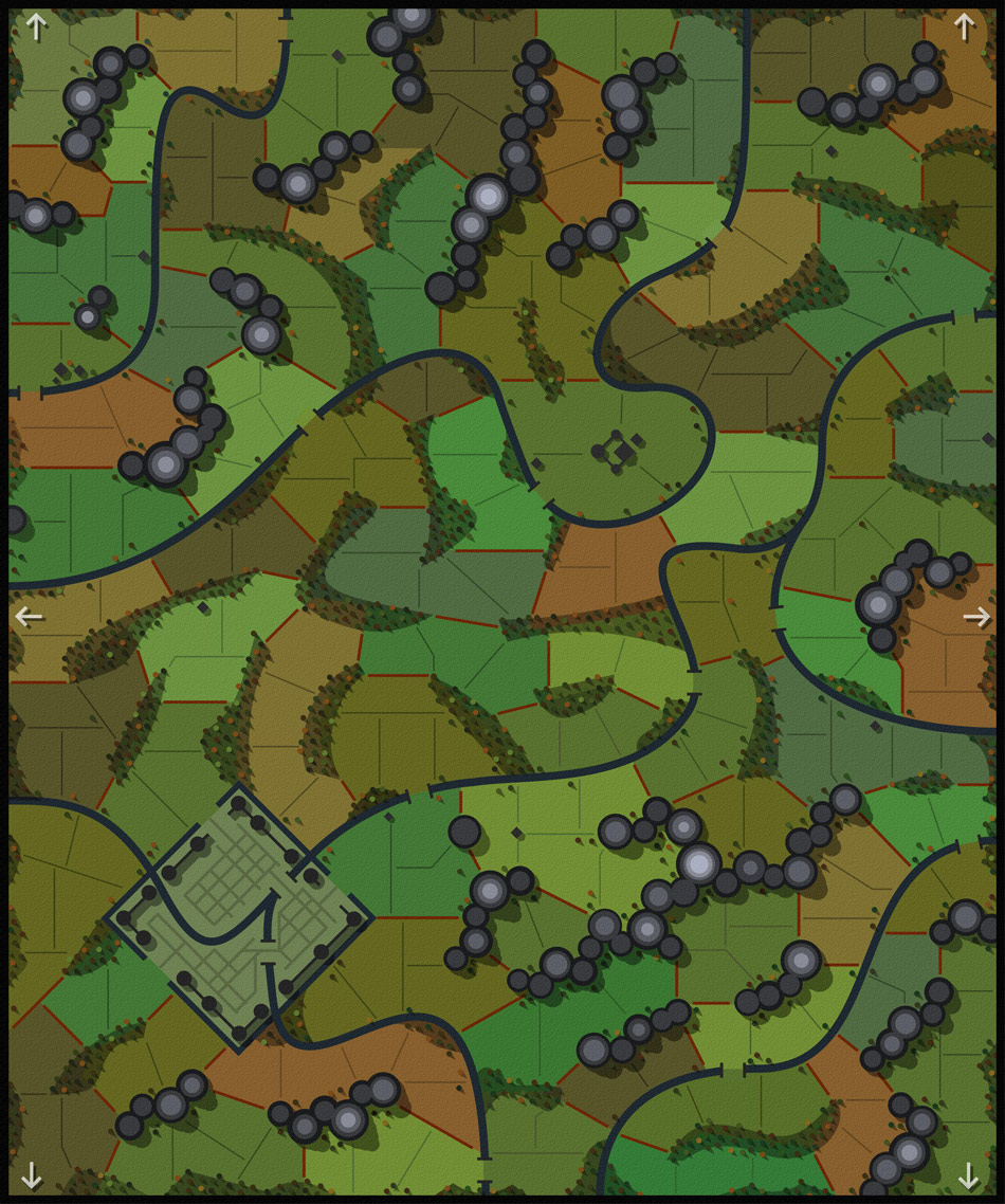 the map